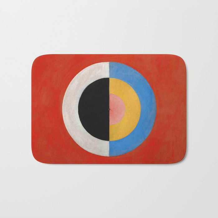 Hilma af Klint "The Swan, No. 17, Group IX-SUW" Bath Mat Gallery Image 1