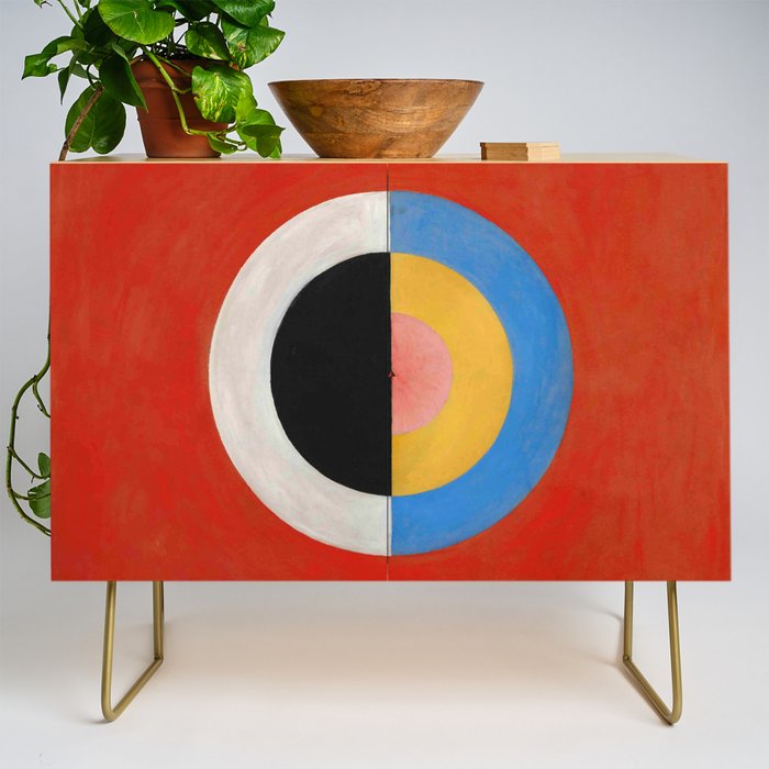 Hilma af Klint "The Swan, No. 17, Group IX-SUW" Credenza Gallery Image 1