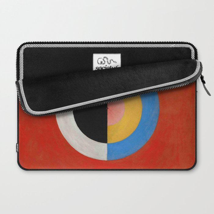 Hilma af Klint "The Swan, No. 17, Group IX-SUW" Laptop Sleeve Gallery Image 2