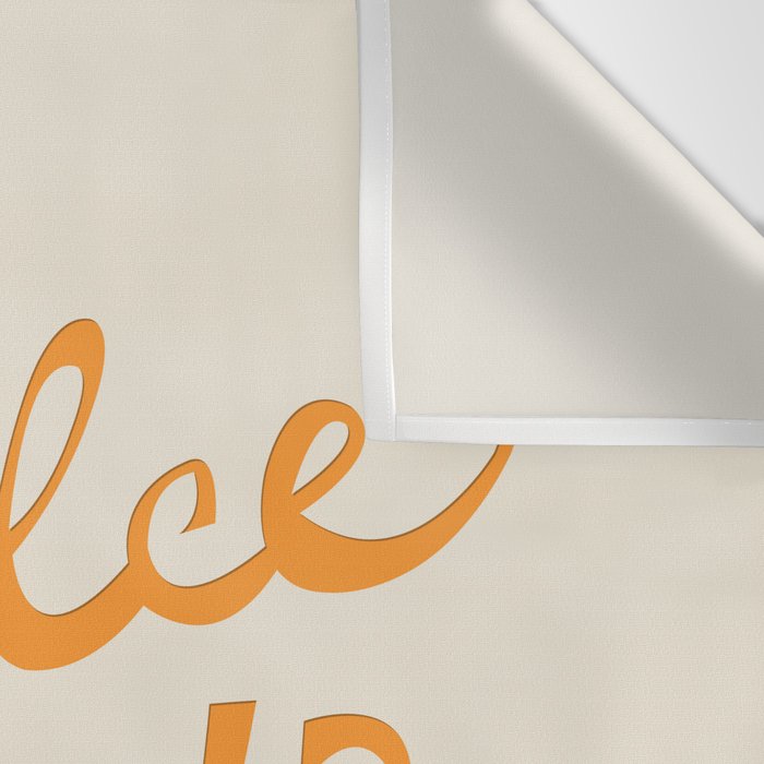 Il dolce far niente (The sweetness of doing nothing) - Orange Wall Tapestry Gallery Image 3