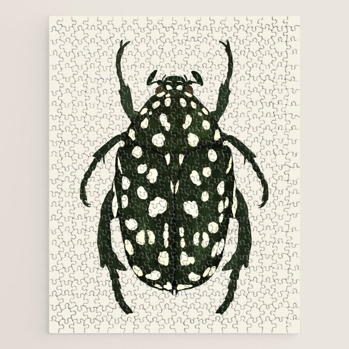 green beetle insect Jigsaw Puzzle Gallery Image 1