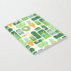 Matcha Green Tea Snacks Notebook Gallery Image 2