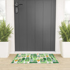Matcha Green Tea Snacks Welcome Mat Gallery Image 3