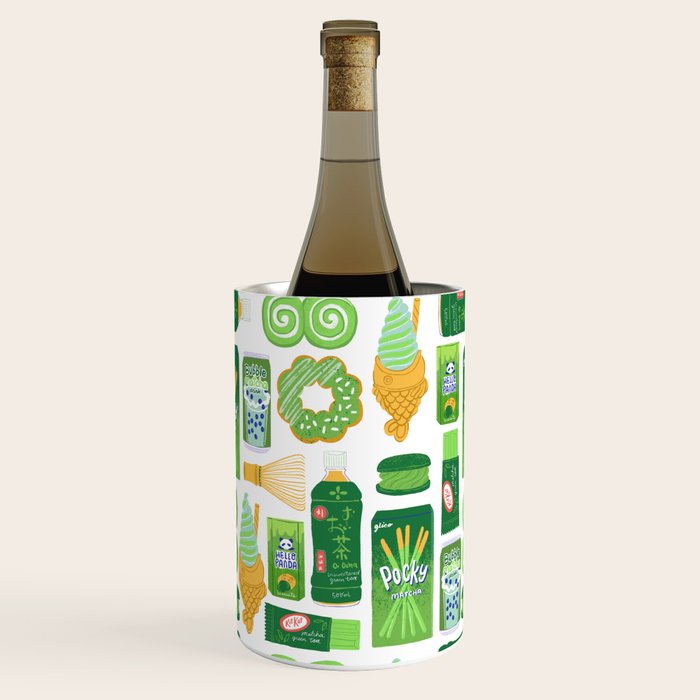 Matcha Green Tea Snacks Wine Chiller Gallery Image 3