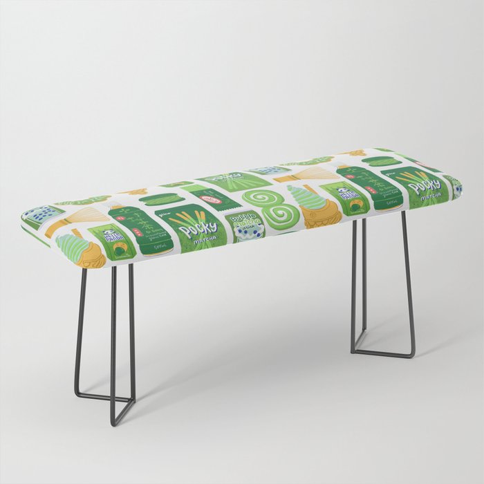 Matcha Green Tea Snacks Bench Gallery Image 1