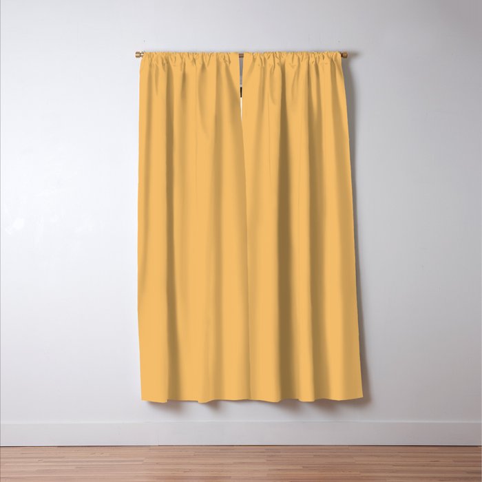 Solid Wheatberry Window Curtain Gallery Image 3