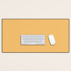 Solid Wheatberry Desk Mat Gallery Image 1
