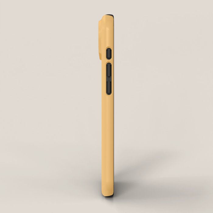 Solid Wheatberry iPhone Case Gallery Image 2