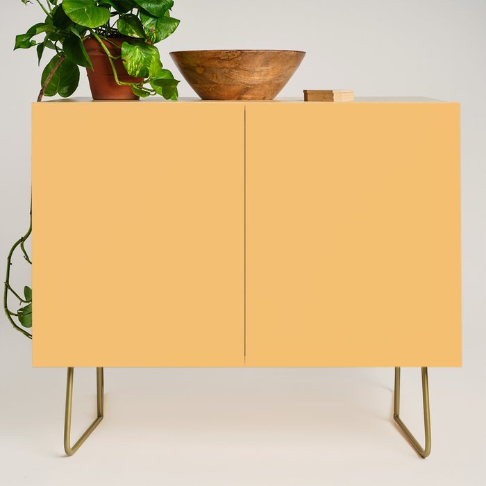 Solid Wheatberry Credenza Gallery Image 1