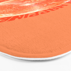 Happiness Is The True Measure of Success in Orange Bath Mat Gallery Image 3