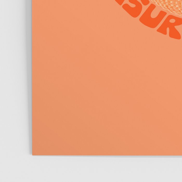 Happiness Is The True Measure of Success in Orange Poster Gallery Image 3