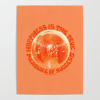 Happiness Is The True Measure of Success in Orange Poster Gallery Image 4