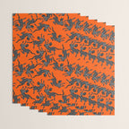 Fashionable black cheetah dance Wrapping Paper Gallery Image 3
