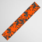 Fashionable black cheetah dance Table Runner Gallery Image 3