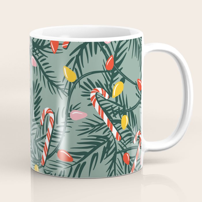 Candy Cane Christmas Coffee Mug Gallery Image 1