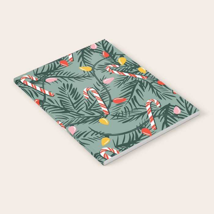 Candy Cane Christmas Notebook Gallery Image 2