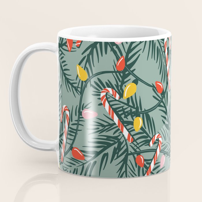Candy Cane Christmas Coffee Mug Gallery Image 3