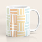 Grid on Pastels Coffee Mug Gallery Image 1