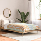 Grid on Pastels Comforter Gallery Image 2
