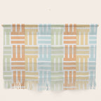 Grid on Pastels Wall Hanging Gallery Image 1