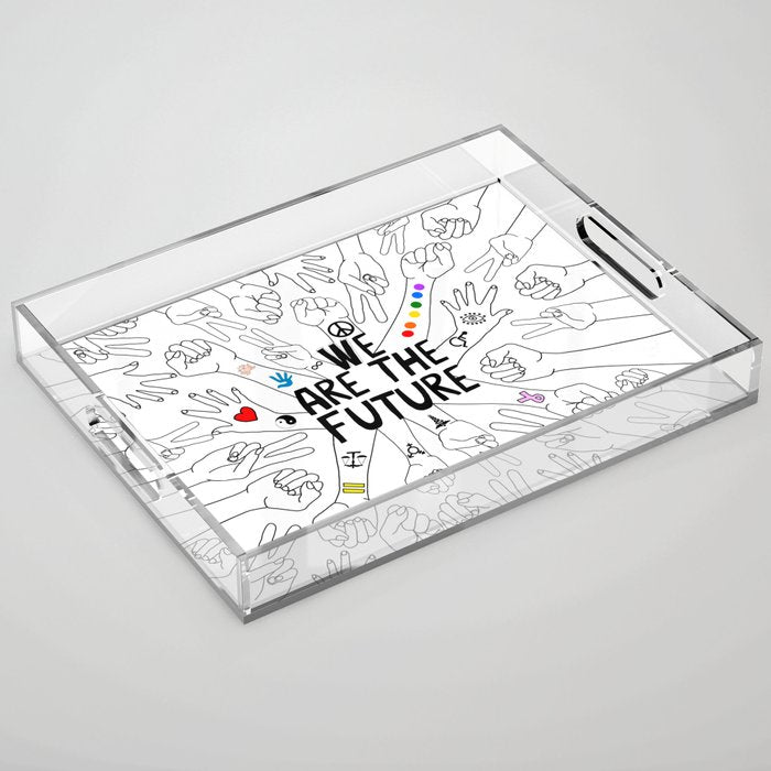 We Are The Future Tattoos Part 1 Acrylic Tray Gallery Image 1