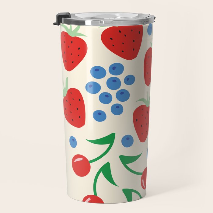 Wild berries  Travel Mug Gallery Image 3