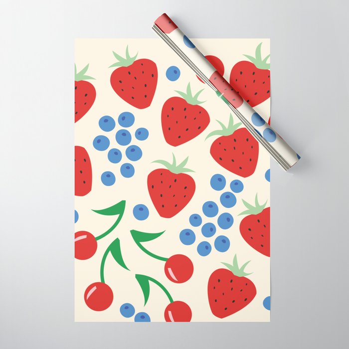 Wild berries  Wrapping Paper Gallery Image 1