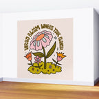 Virgo Flower Wall Mural Gallery Image 2