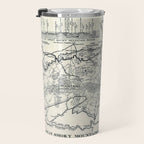 Historical Great Smoky Mountain National Park Map 1941 Travel Mug Gallery Image 3