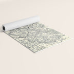 Historical Great Smoky Mountain National Park Map 1941 Yoga Mat Gallery Image 2