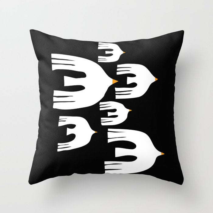 Doves Throw Pillow Gallery Image 1
