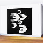 Doves Wall Mural Gallery Image 2