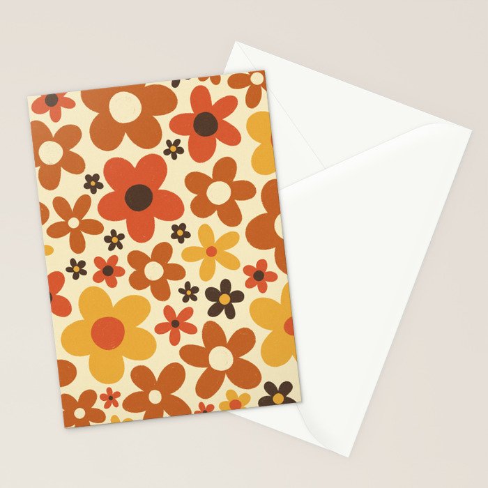 Flower Power #3 Stationery Card Gallery Image 2