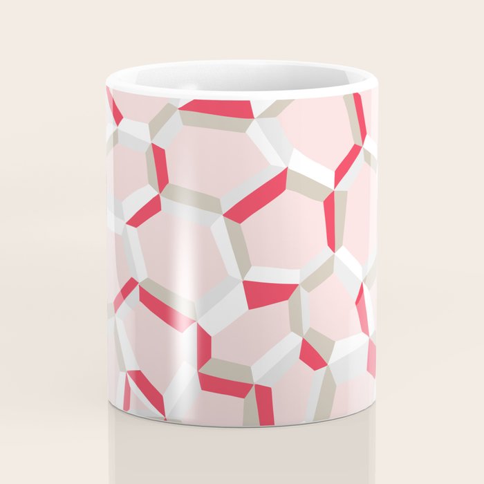 City life connections pearl pink Coffee Mug Gallery Image 4