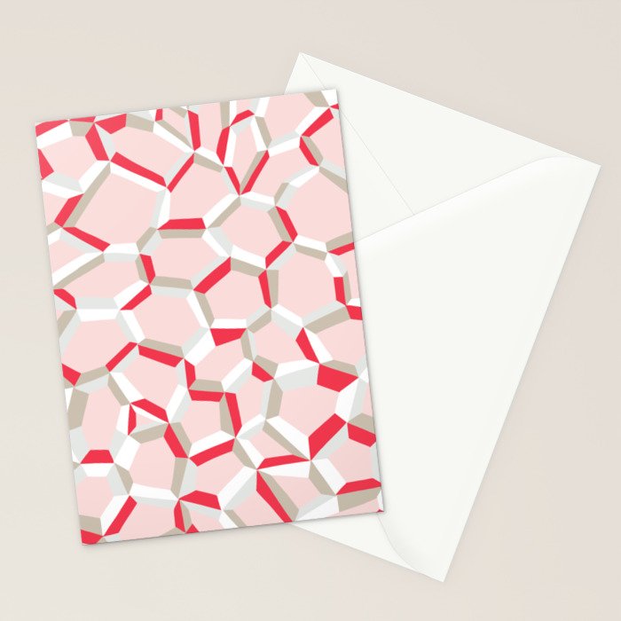 City life connections pearl pink Stationery Card Gallery Image 2