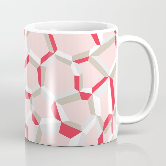 City life connections pearl pink Coffee Mug Gallery Image 1