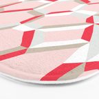 City life connections pearl pink Bath Mat Gallery Image 3