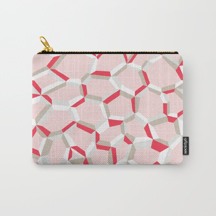 City life connections pearl pink Carry All Pouch Gallery Image 1