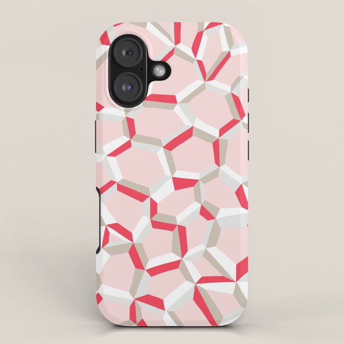 City life connections pearl pink iPhone Case Gallery Image 1