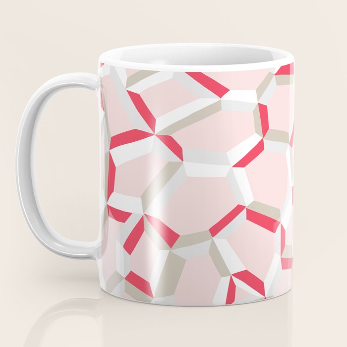 City life connections pearl pink Coffee Mug Gallery Image 3