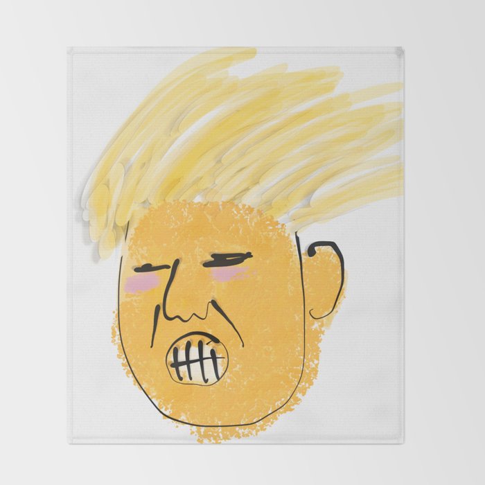 Donald Trump Throw Blanket Gallery Image 2