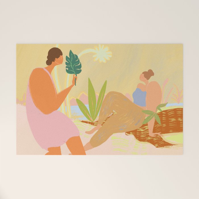 Do Nothing Welcome Mat Gallery Image 1