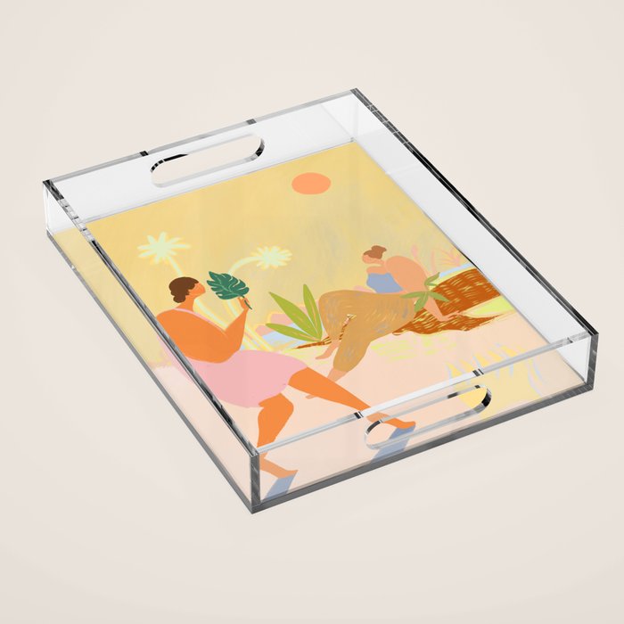 Do Nothing Acrylic Tray Gallery Image 1