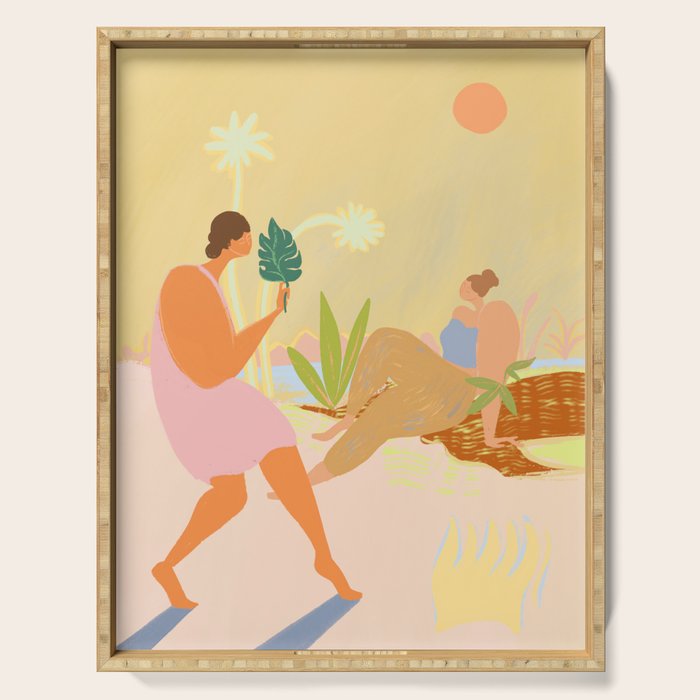 Do Nothing Serving Tray Gallery Image 1