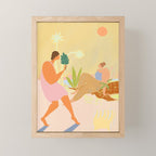 Do Nothing Mini Art Print Gallery Image 1