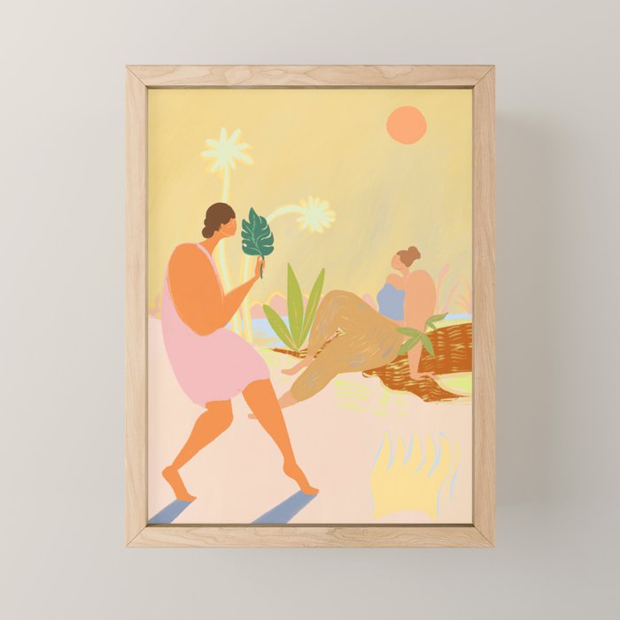 Do Nothing Mini Art Print Gallery Image 1