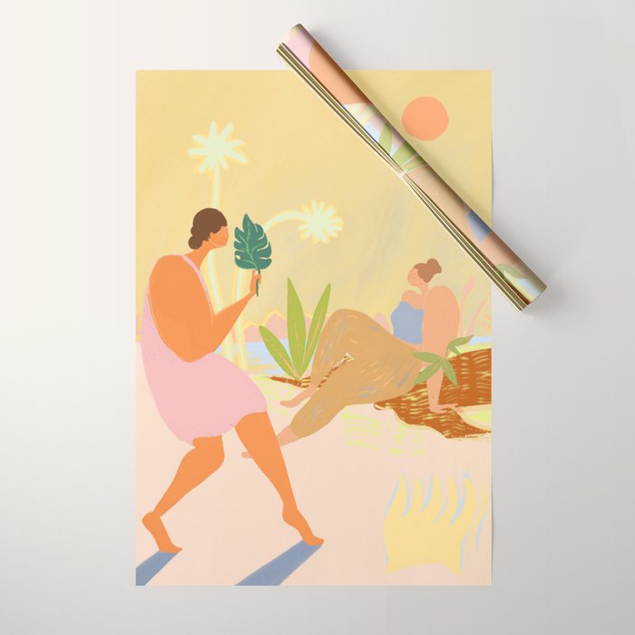 Do Nothing Wrapping Paper Gallery Image 1