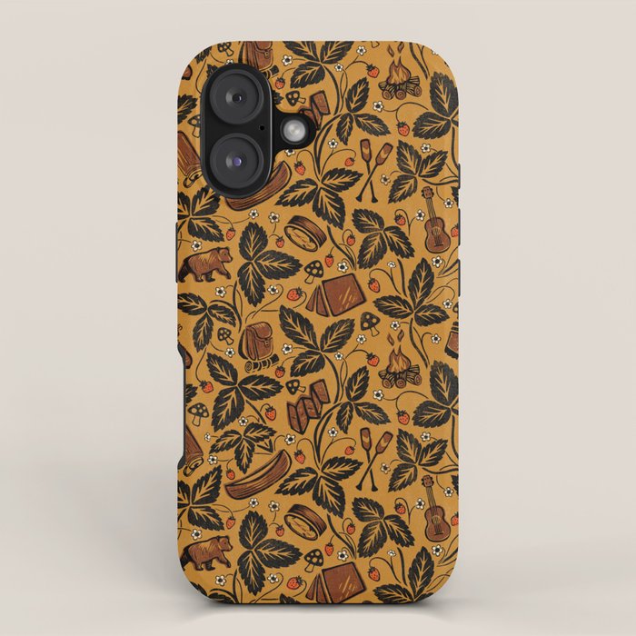 Summer Camping - Golden iPhone Case Gallery Image 1