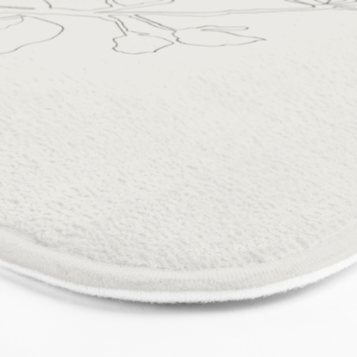 Floral Study No. 3 Bath Mat Gallery Image 3