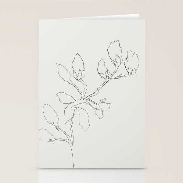 Floral Study No. 3 Stationery Card Gallery Image 2